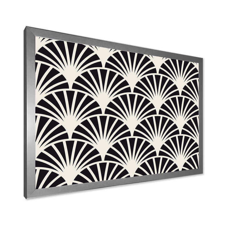 Retro Art Deco Waves I - Wall Art Prints