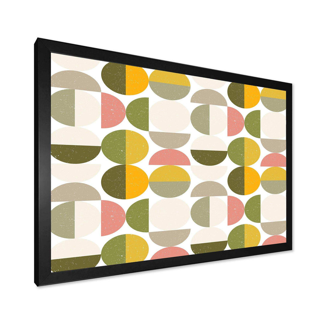 Vintage Circular Design I - Canvas Wall Art