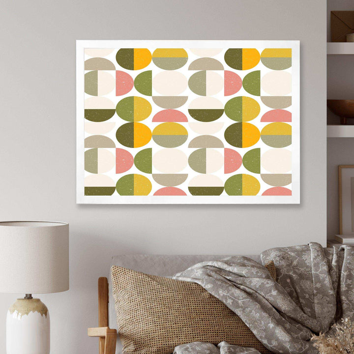 Vintage Circular Design I - Canvas Wall Art