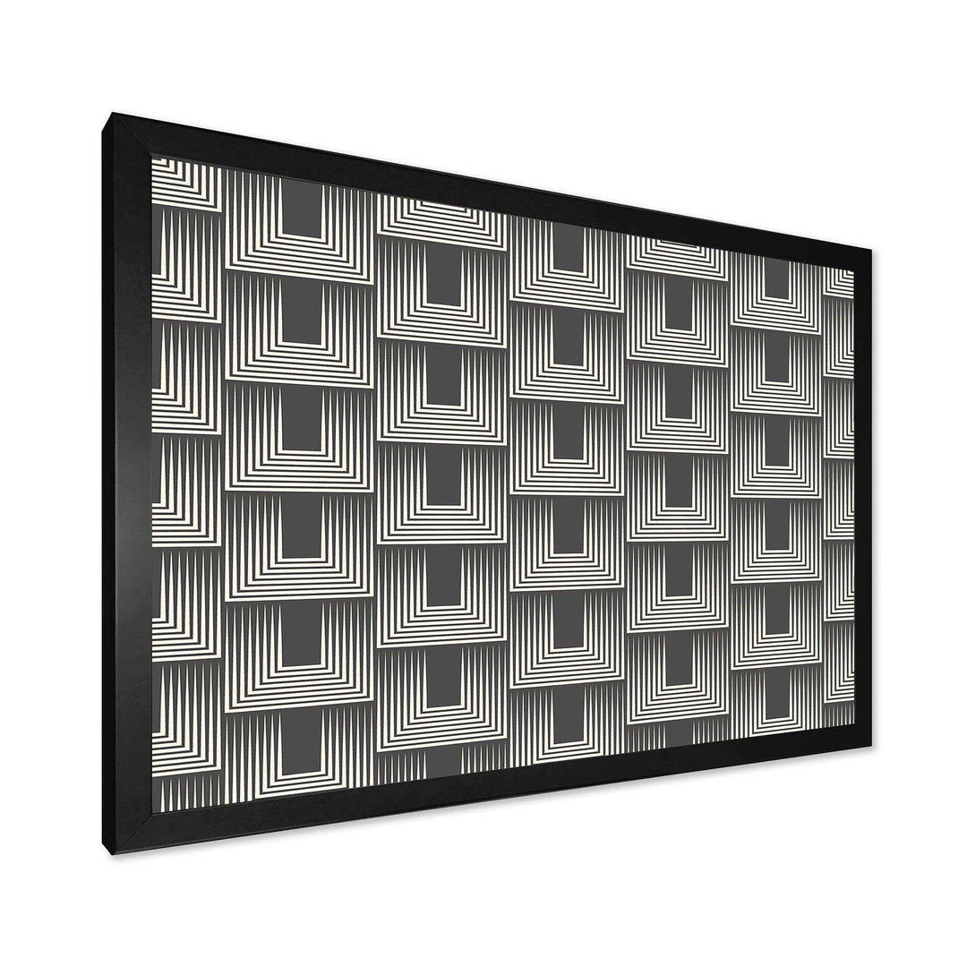 Mimimal Black and White Design I - Living Room Wall Decor