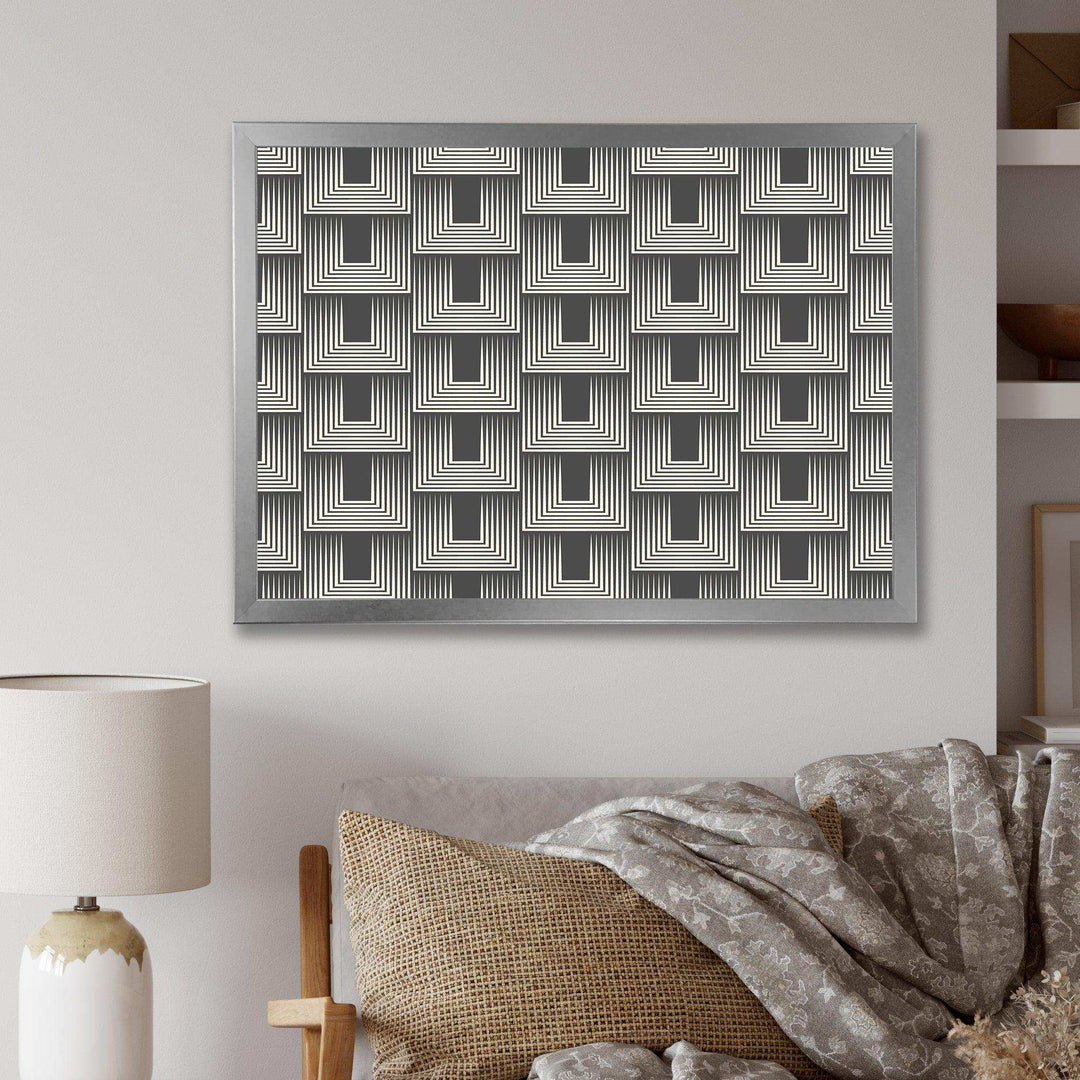 Mimimal Black and White Design I - Living Room Wall Decor