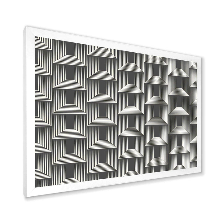 Mimimal Black and White Design I - Living Room Wall Decor