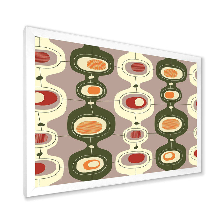 Retro Abstract Design X - Canvas Wall Art