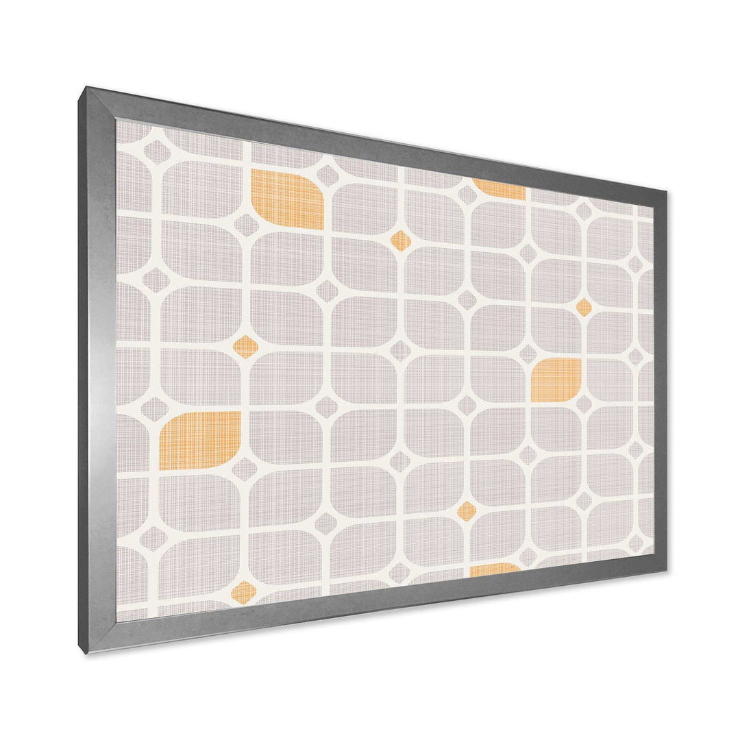 Retro Geometrical Pattern II - Canvas Wall Art