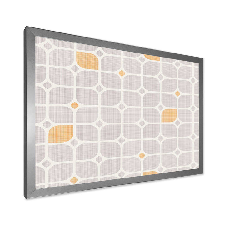 Retro Geometrical Pattern II - Canvas Wall Art