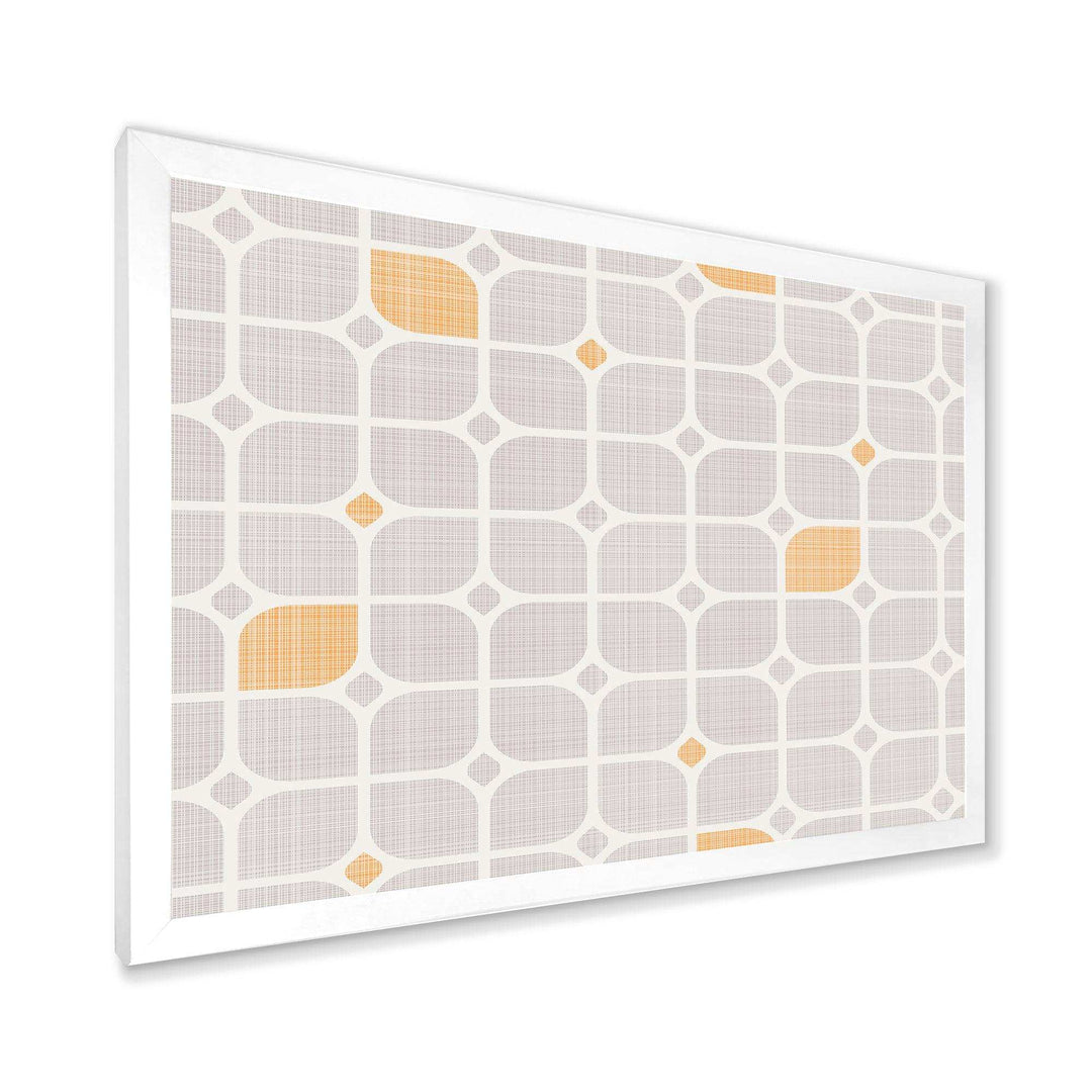 Retro Geometrical Pattern II - Canvas Wall Art