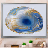 Ocean Blue Golden Jasper Agate I