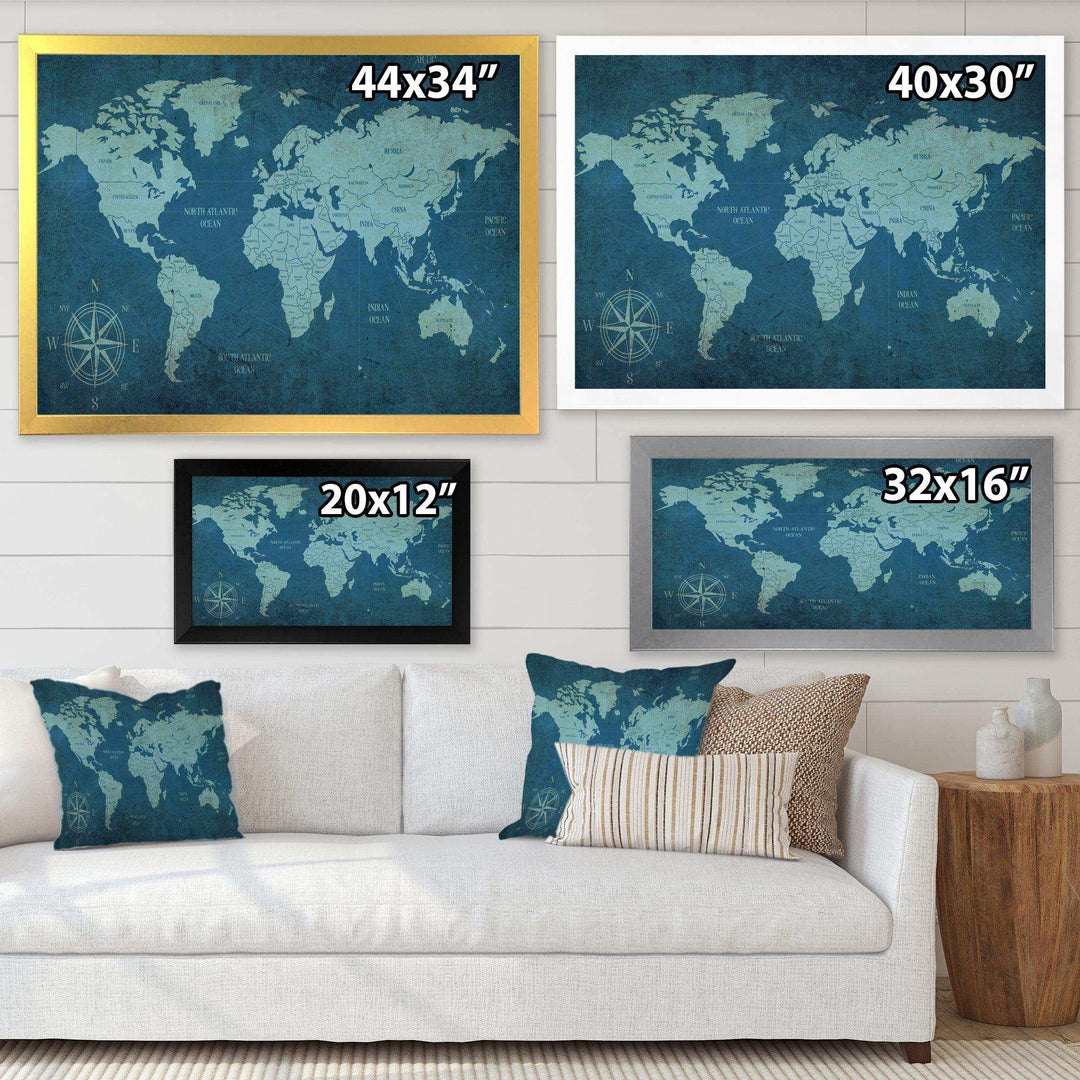 Slate World Map II