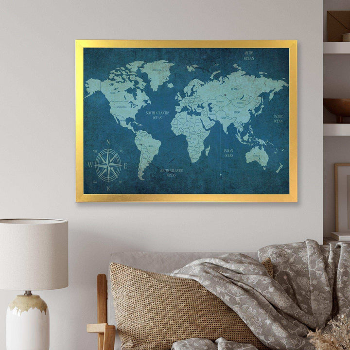 Slate World Map II
