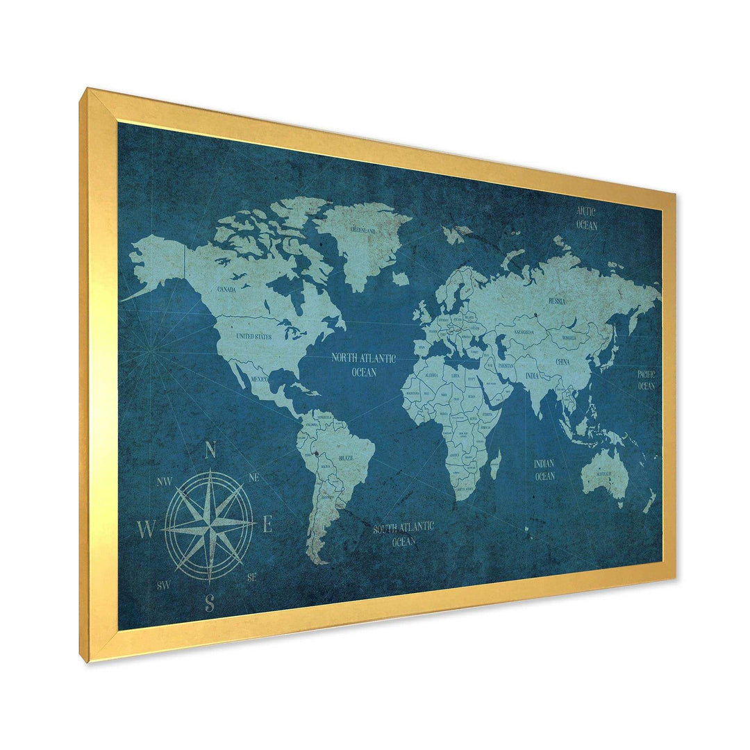 Slate World Map II