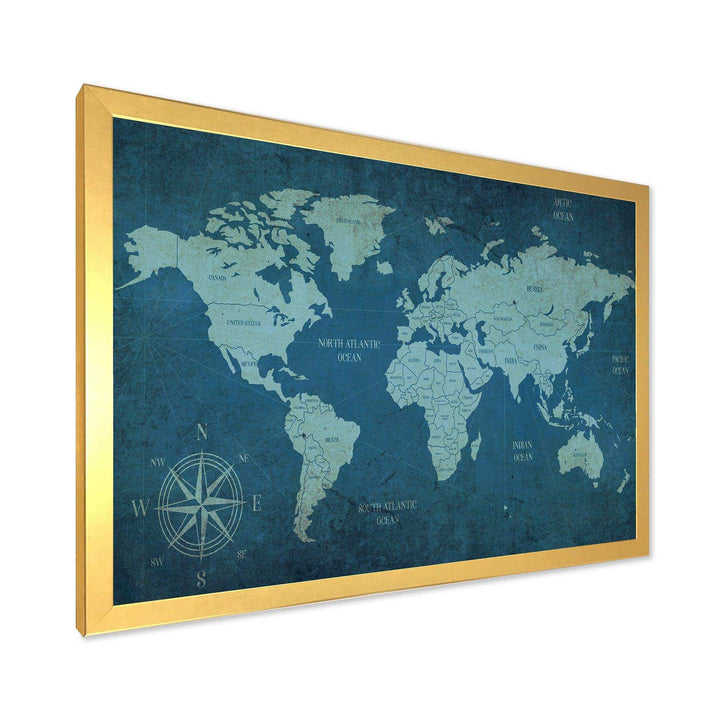 Slate World Map II