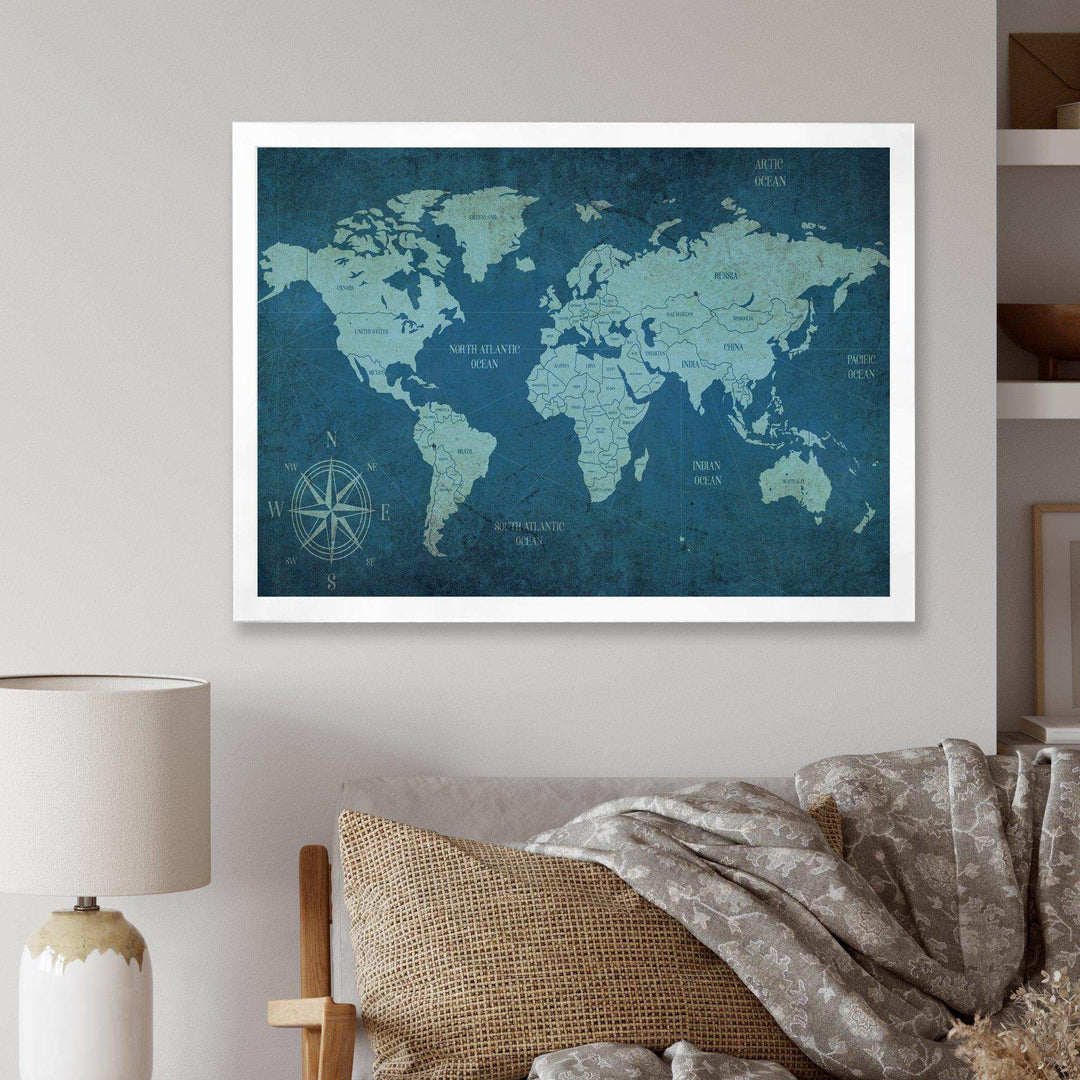 Slate World Map II