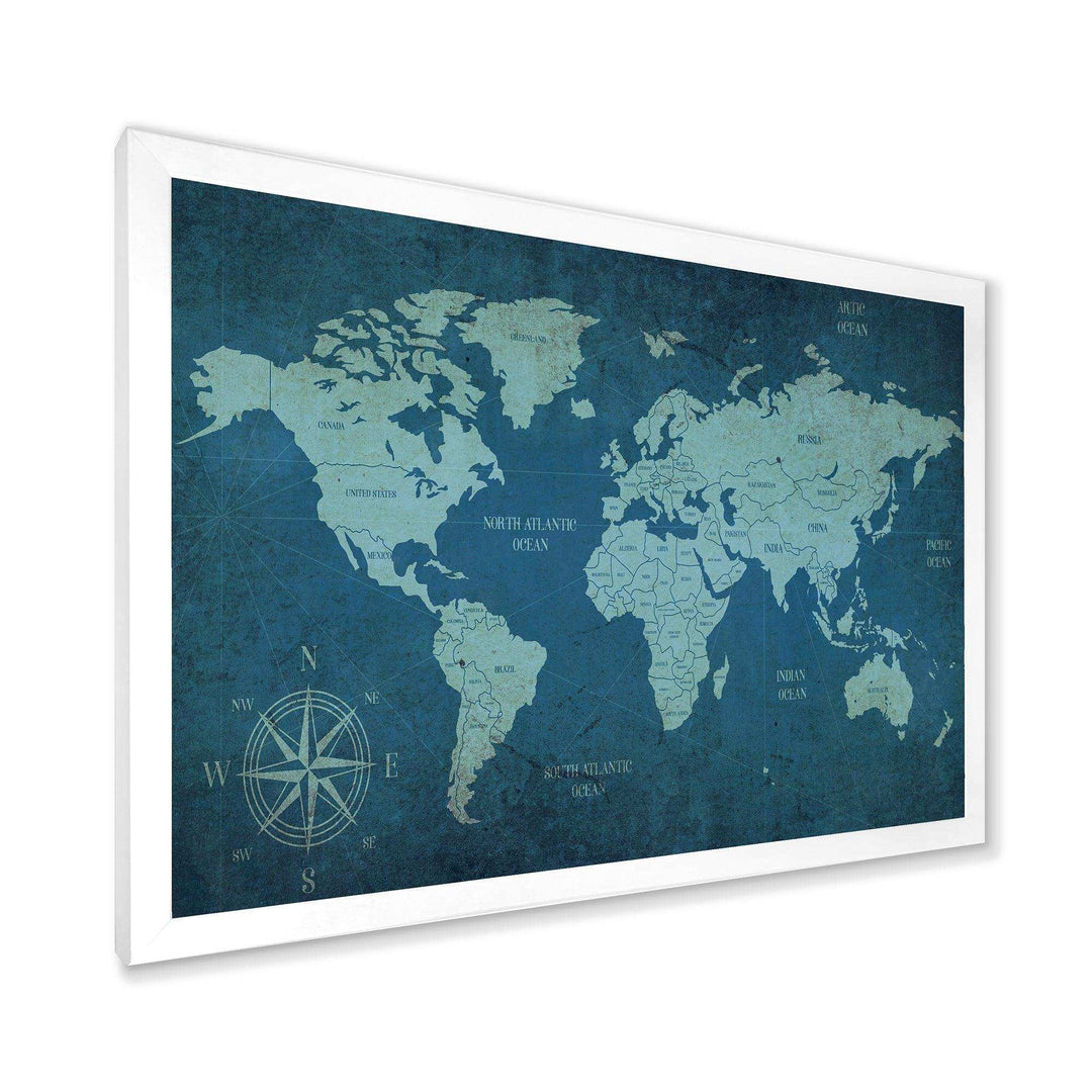 Slate World Map II