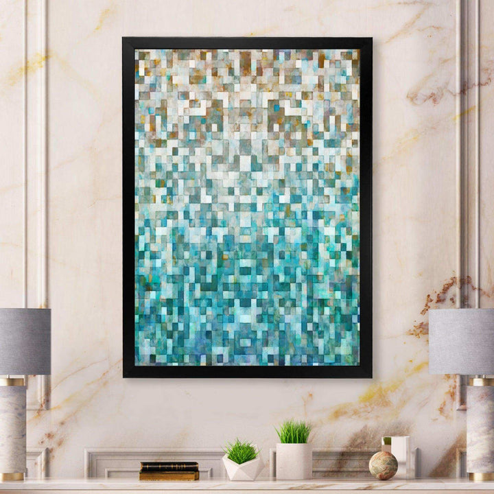 Blocked Abstract II - Canvas Wall Art