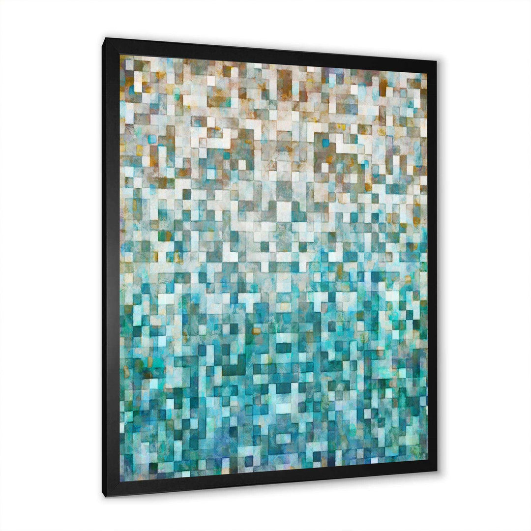 Blocked Abstract II - Canvas Wall Art