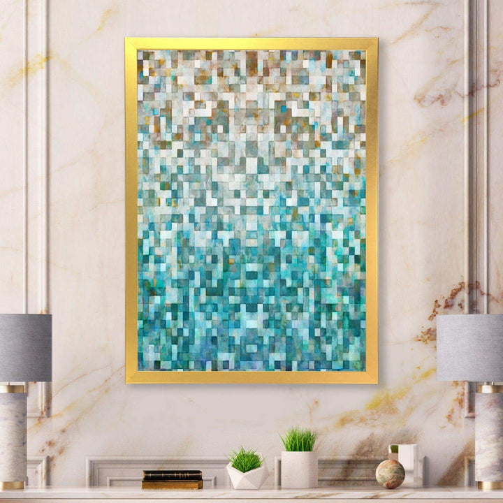 Blocked Abstract II - Canvas Wall Art