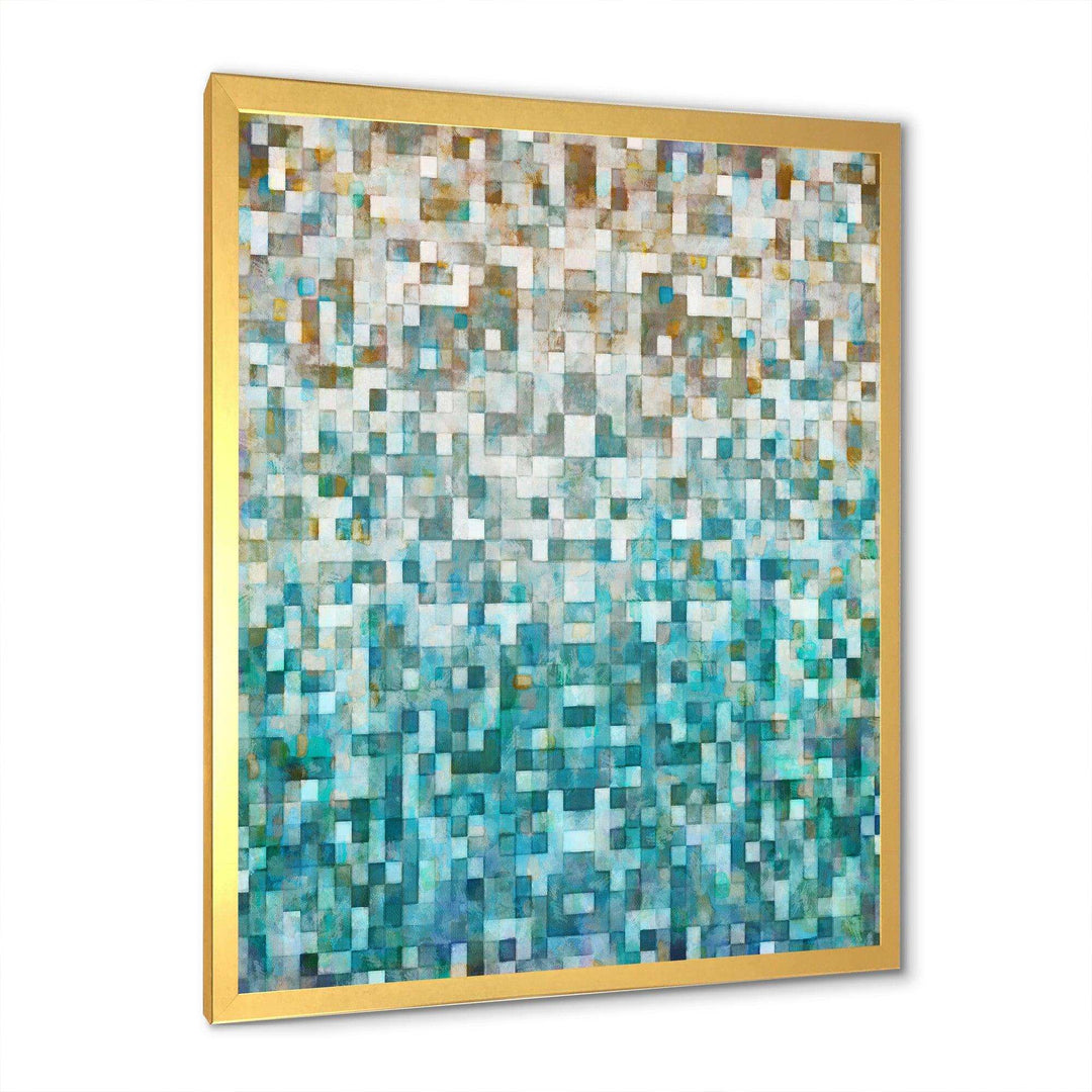 Blocked Abstract II - Canvas Wall Art