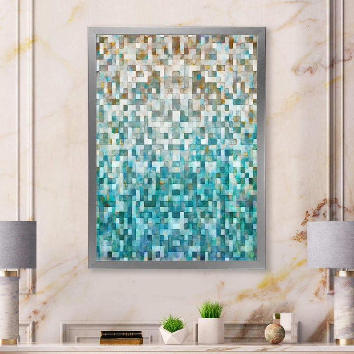 Blocked Abstract II - Canvas Wall Art
