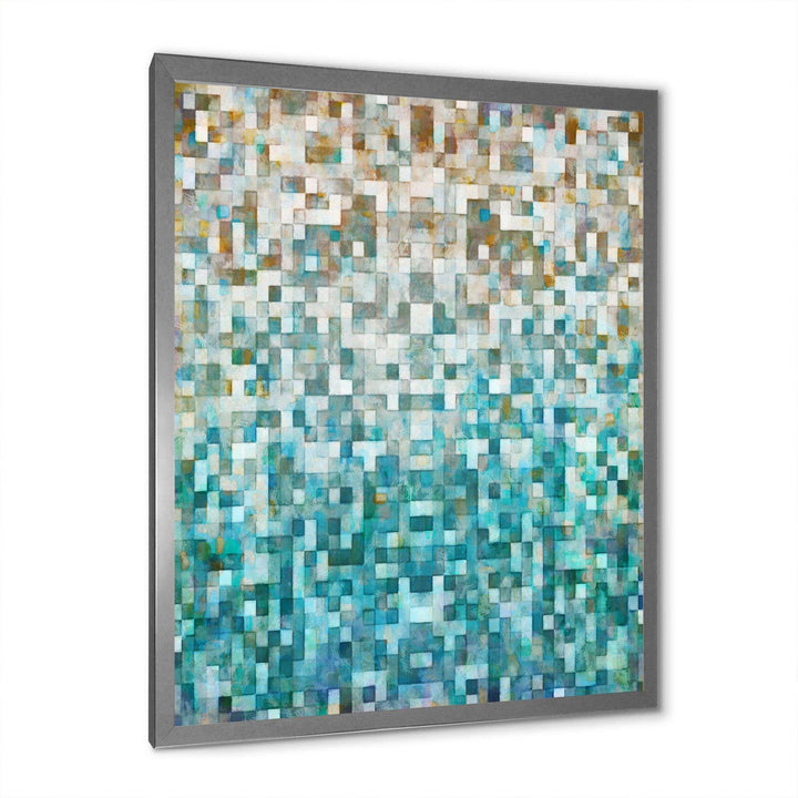 Blocked Abstract II - Canvas Wall Art