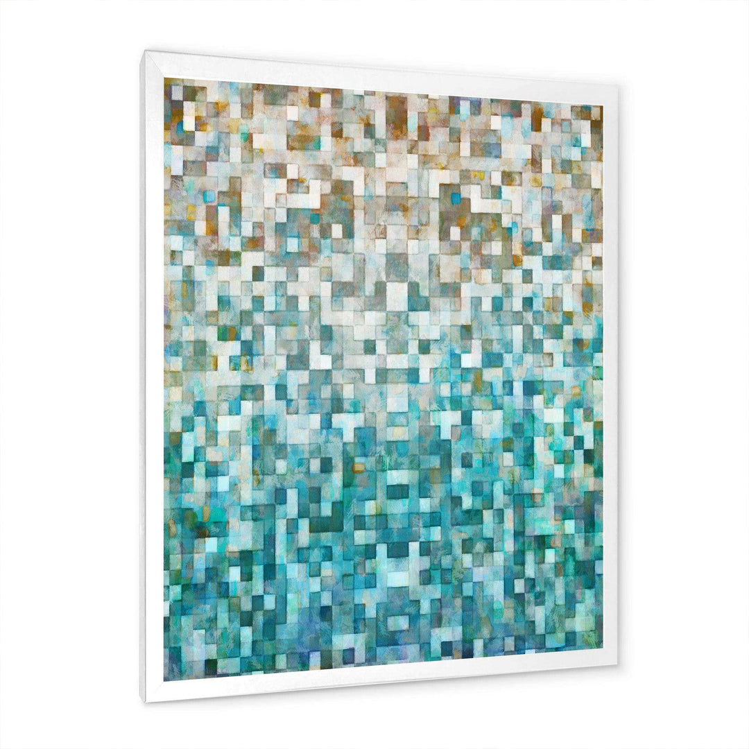 Blocked Abstract II - Canvas Wall Art