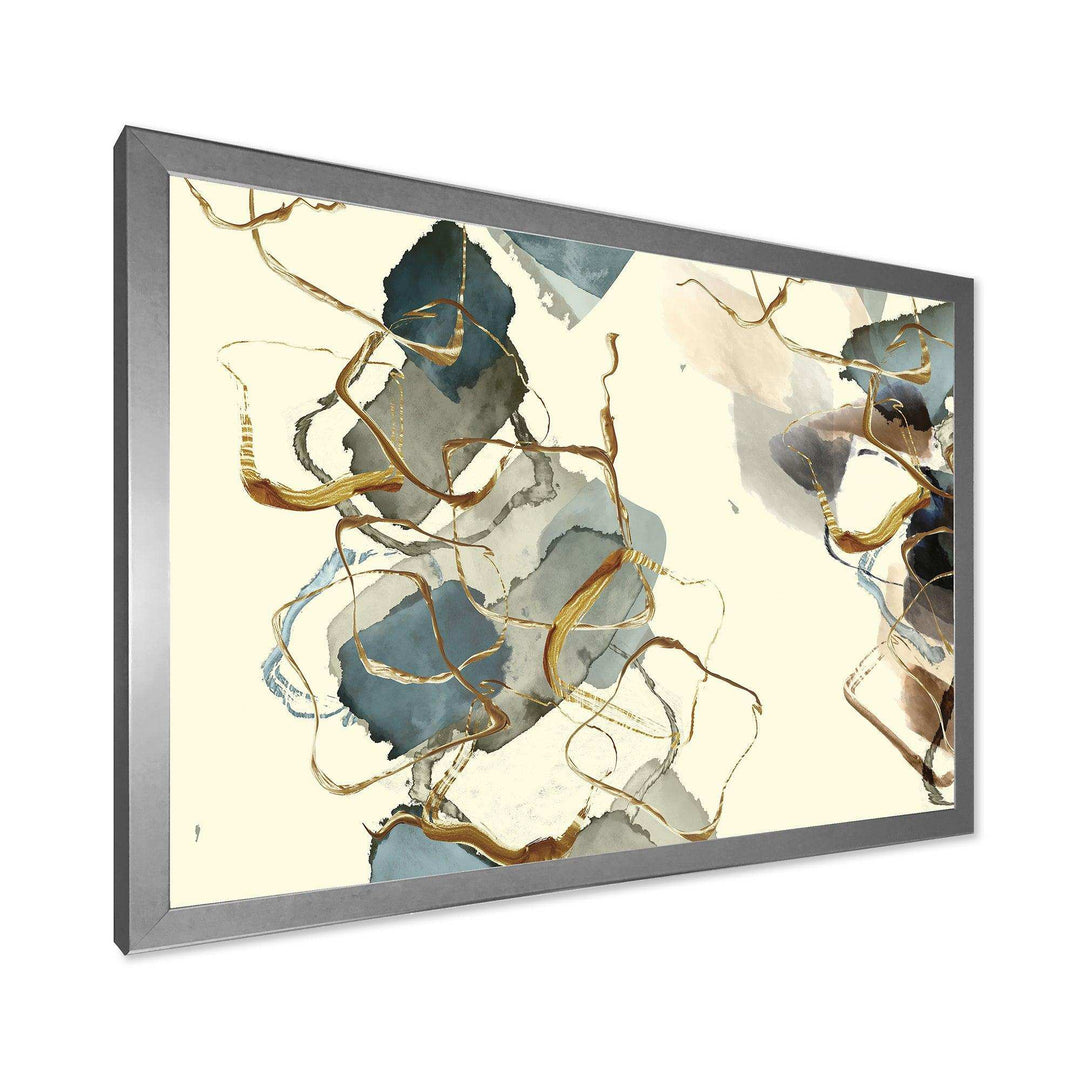 Gold Glam Squares VI - Bedroom Wall Art