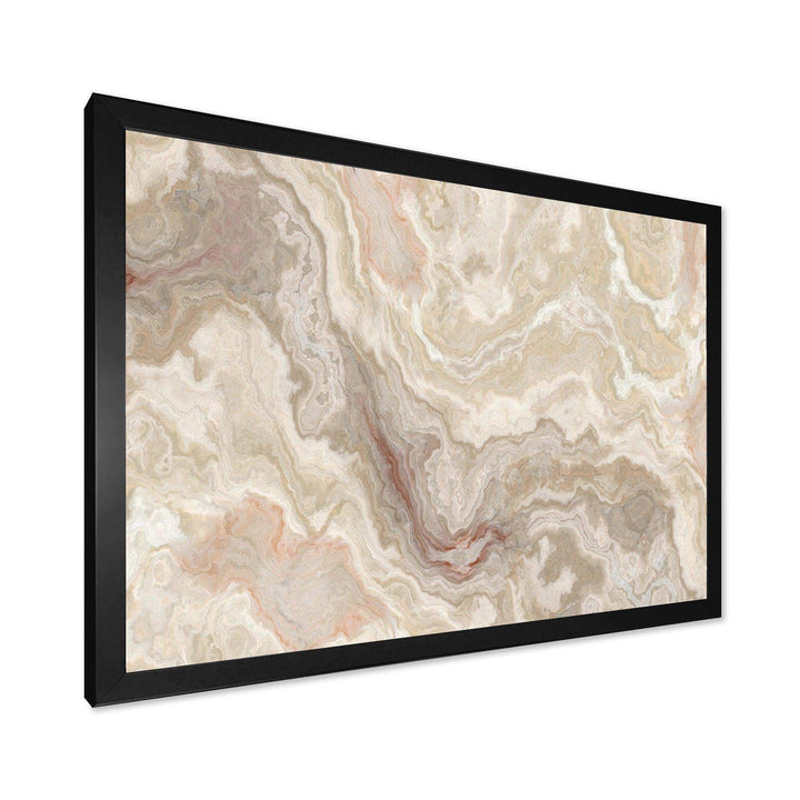 White Onyx Natural White Marble - Wall Art Prints