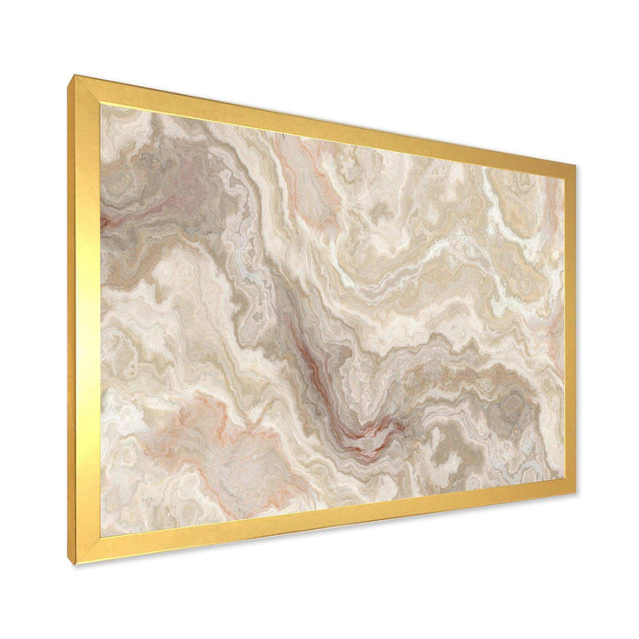 White Onyx Natural White Marble - Wall Art Prints