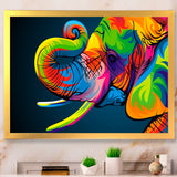 The Happy Rainbow Elephant
