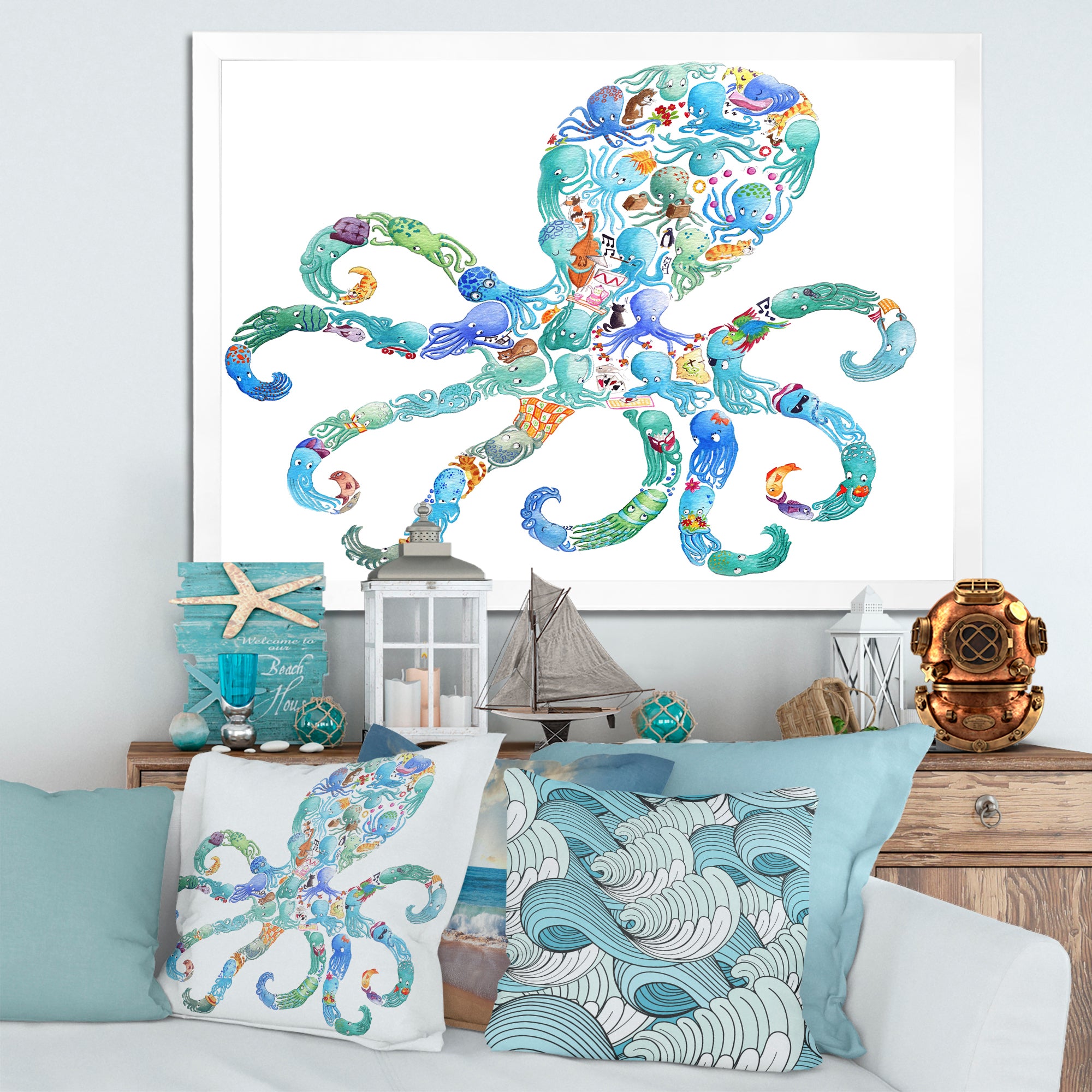 Octopus Made Of Octopus