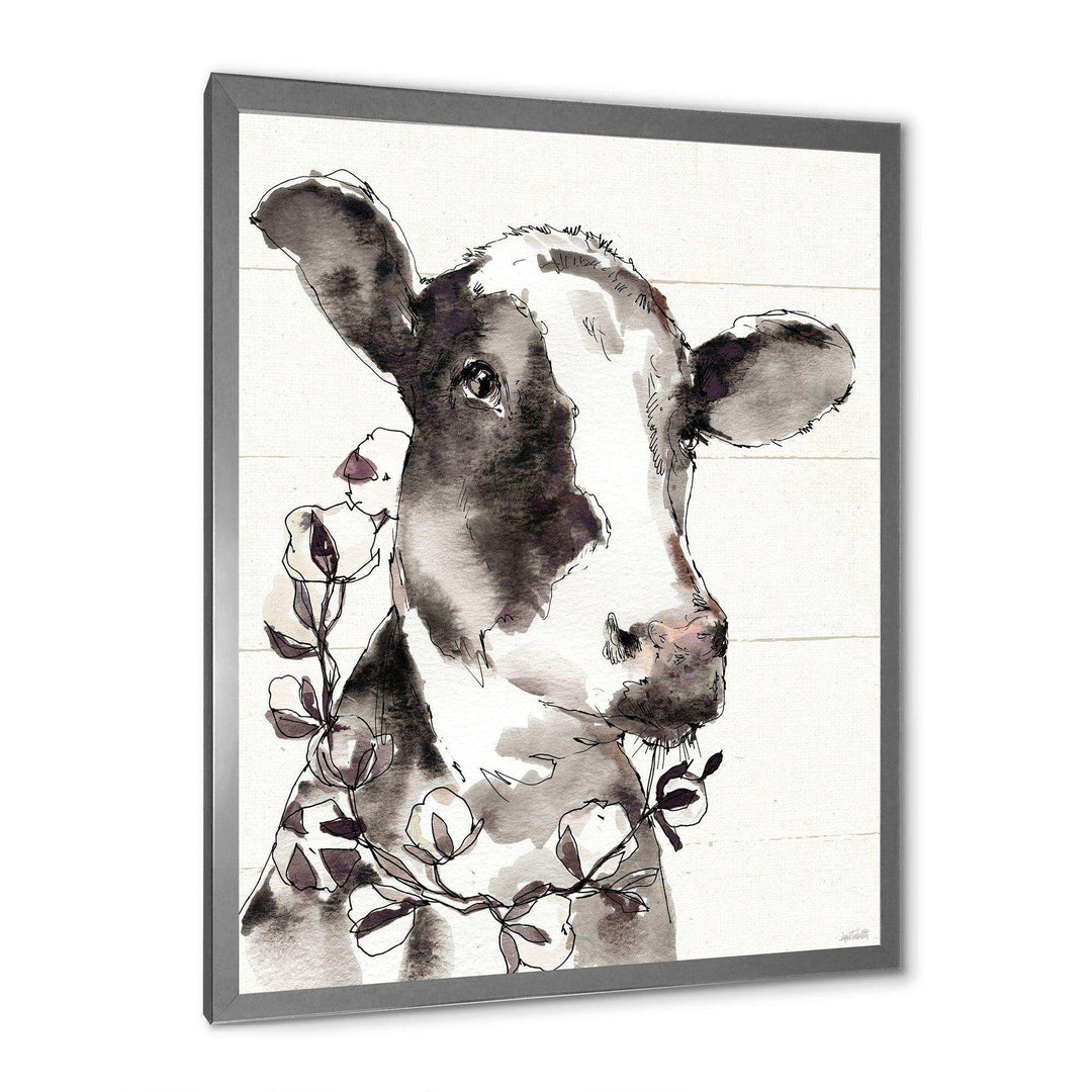 Cow Portrait Country Life