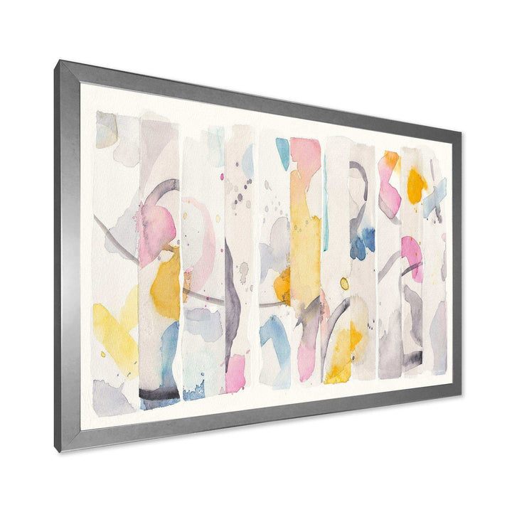 Multi-Color Geometric Bars II - Modern Wall Art Prints