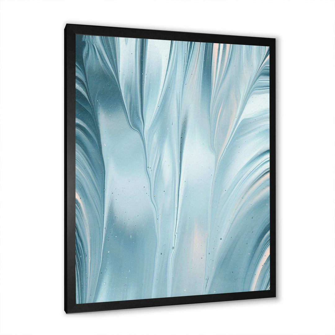 Blue Modern Water III - Modern Canvas Wall Art