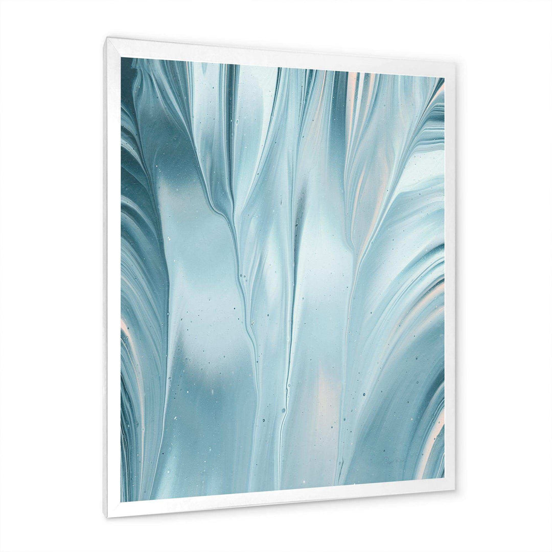 Blue Modern Water III - Modern Canvas Wall Art