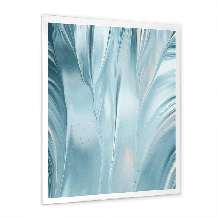 Blue Modern Water III - Modern Canvas Wall Art