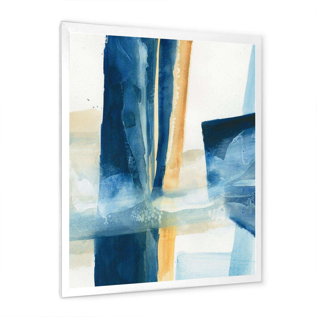 Indigo Panel IV - Modern Wall Art Prints