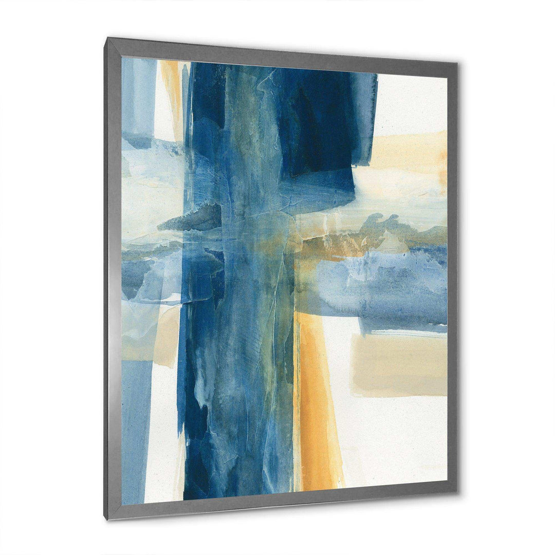 Indigo Panel VI - Modern Wall Art Prints