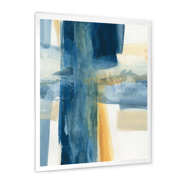 Indigo Panel VI - Modern Wall Art Prints