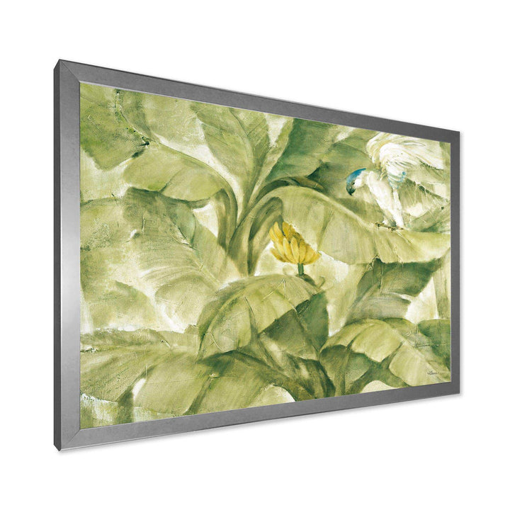 Tropical Canopy II Green - Farmhouse Living Room Wall Decor