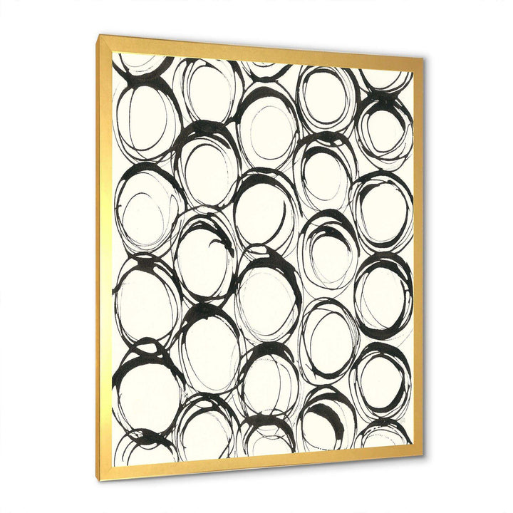 minimalist black and white II - Mid-Century Modern Bedroom Wall Art