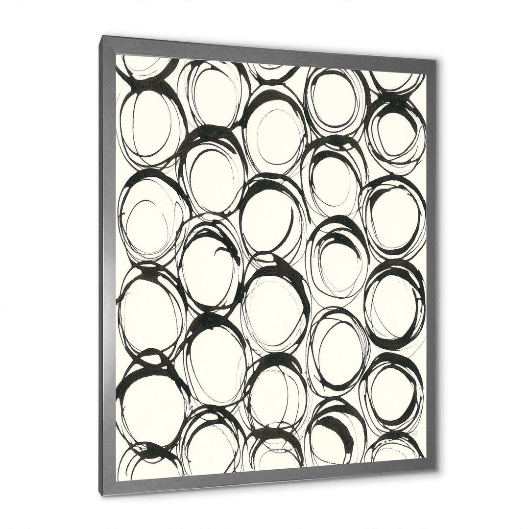 minimalist black and white II - Mid-Century Modern Bedroom Wall Art