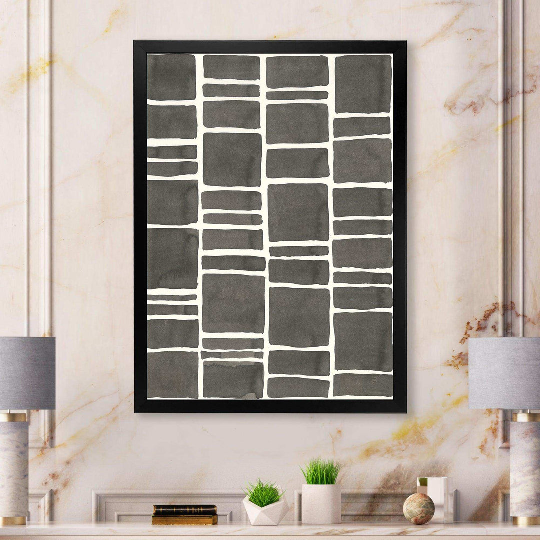 Minimalist Graphics IV - Mid-Century Modern Living Room Wall Decor
