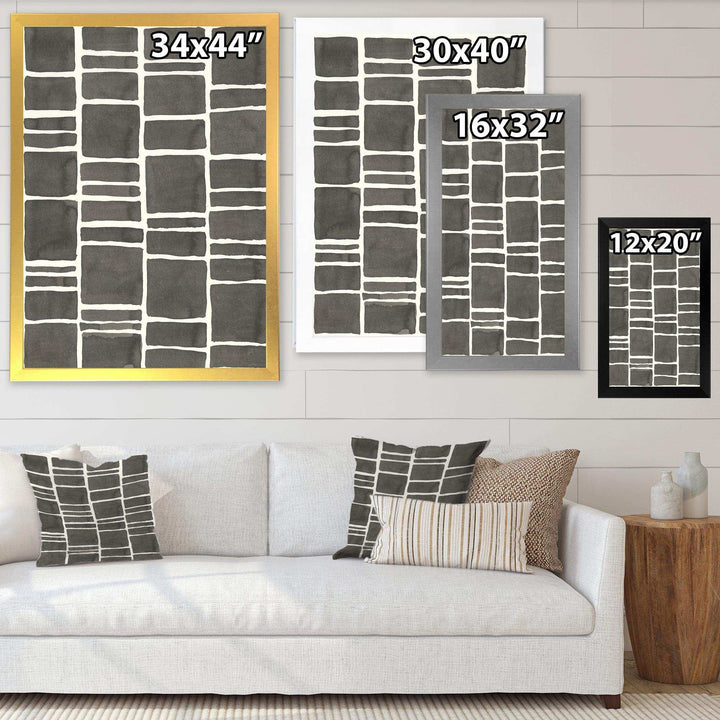Minimalist Graphics IV - Mid-Century Modern Living Room Wall Decor