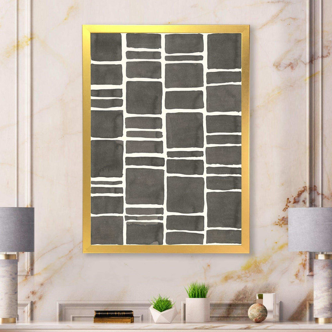 Minimalist Graphics IV - Mid-Century Modern Living Room Wall Decor