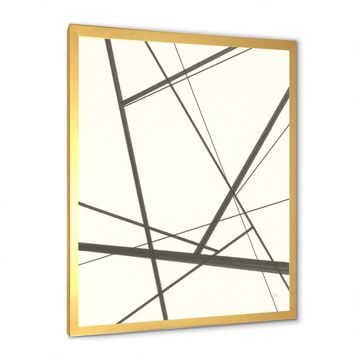 minimalist black and white IV - Mid-Century Modern Wall Art Prints