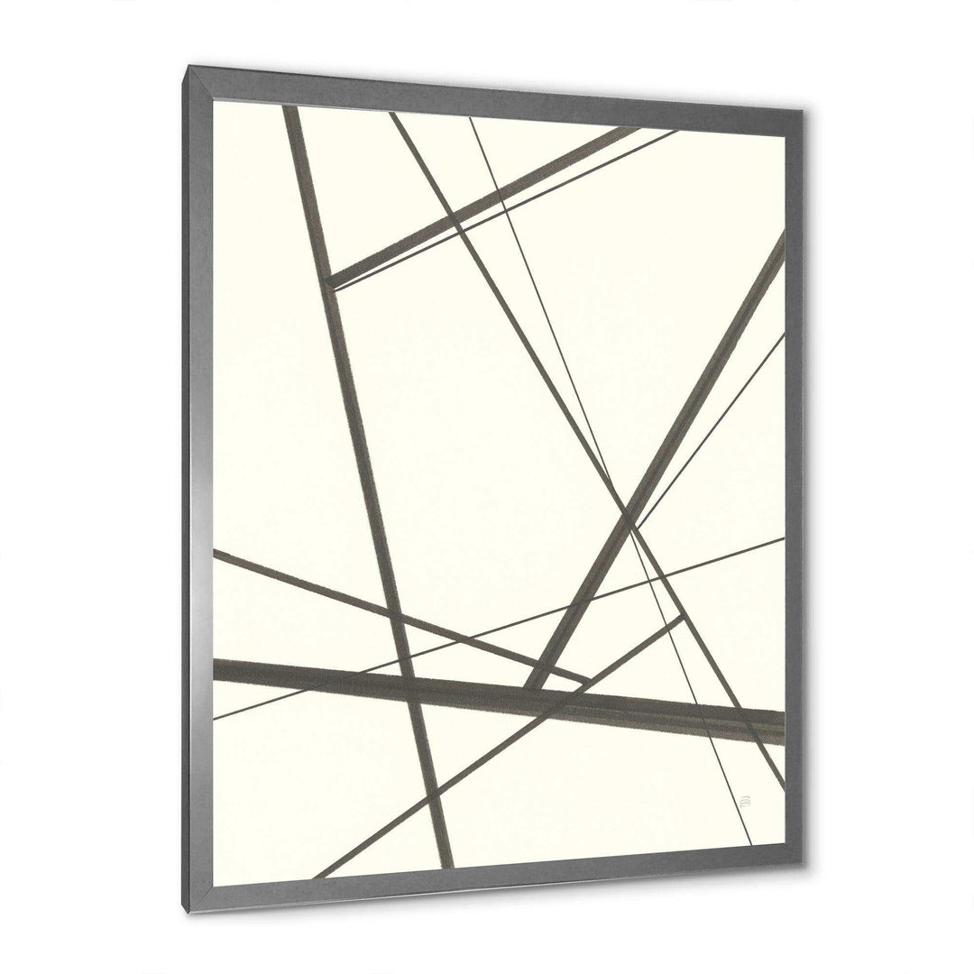 minimalist black and white IV - Mid-Century Modern Wall Art Prints