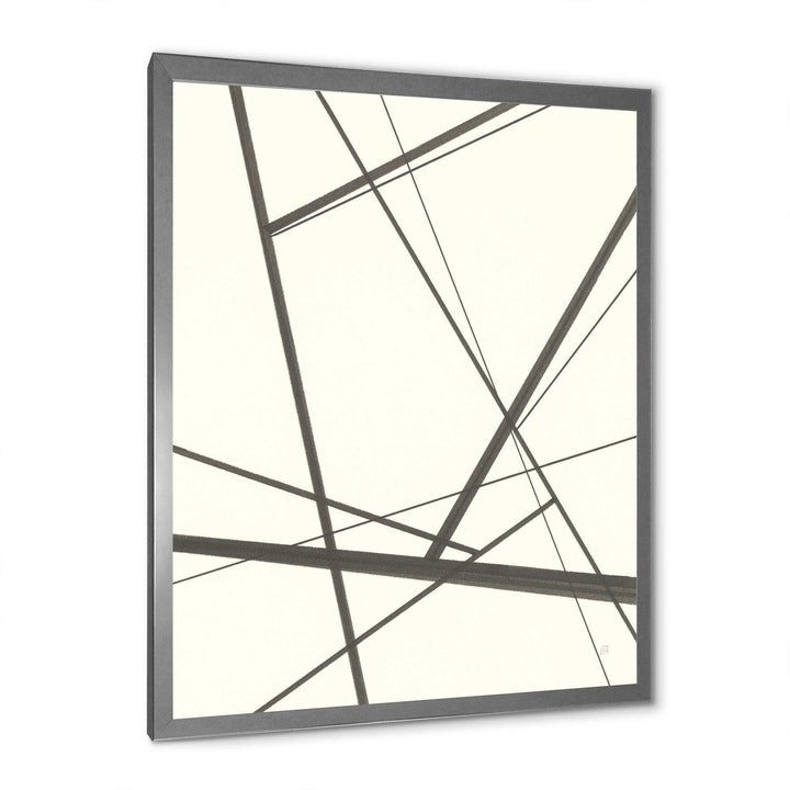 minimalist black and white IV - Mid-Century Modern Wall Art Prints