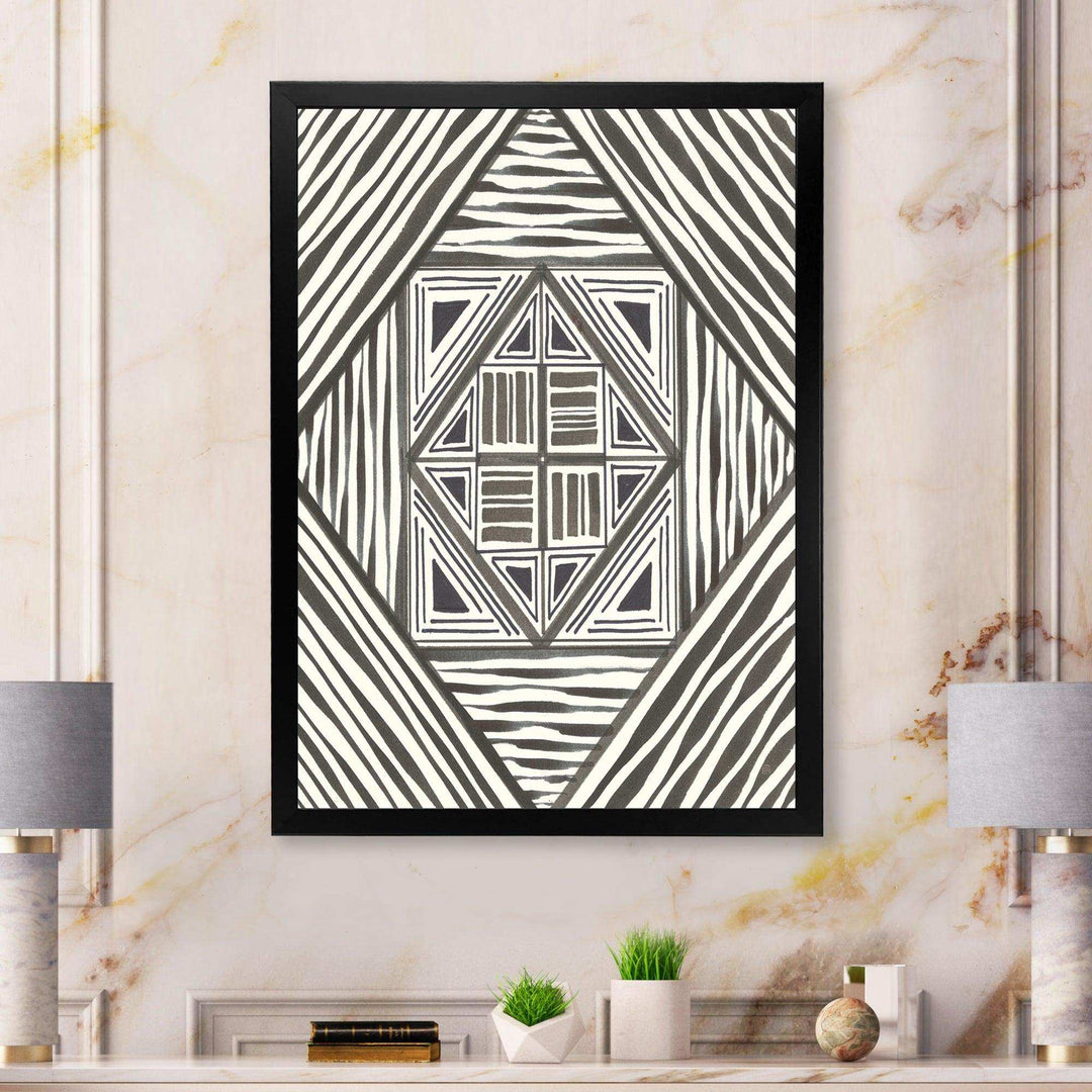 Minimalist Graphics II - Mid-Century Modern Canvas Wall Art
