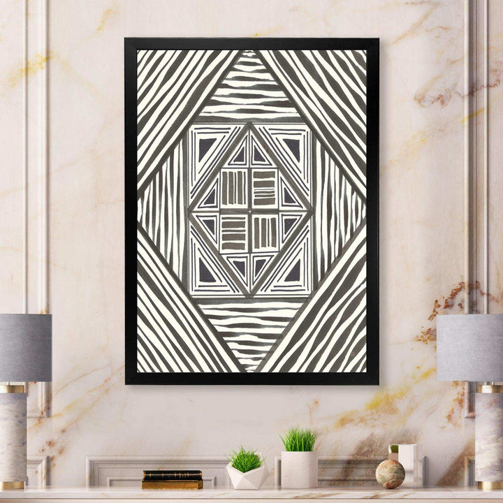 Minimalist Graphics II - Mid-Century Modern Canvas Wall Art