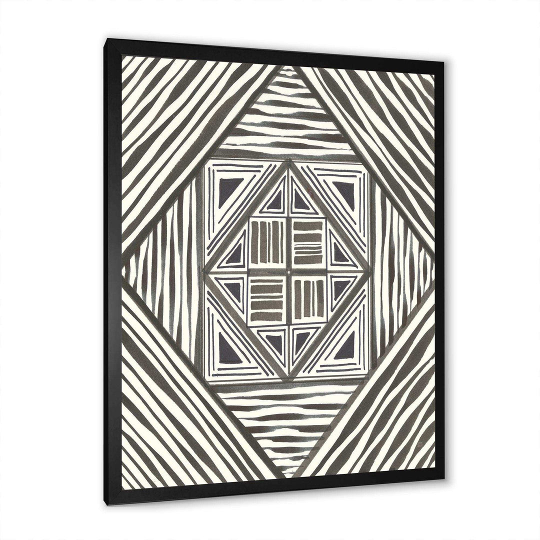 Minimalist Graphics II - Mid-Century Modern Canvas Wall Art