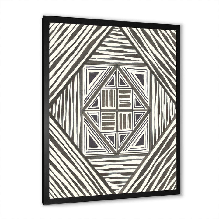 Minimalist Graphics II - Mid-Century Modern Canvas Wall Art